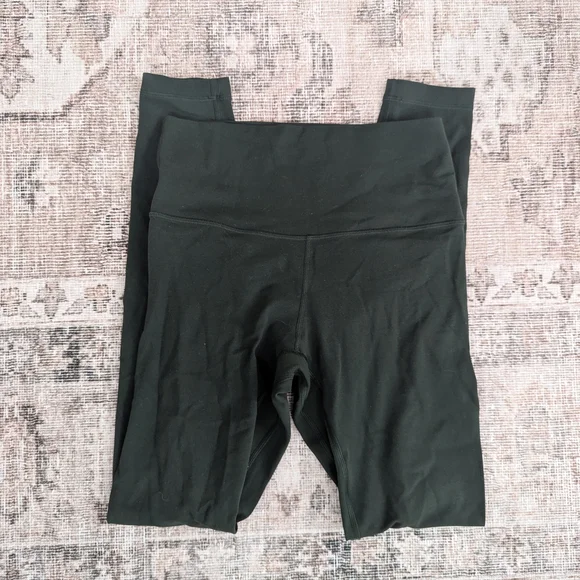 Women's Dark Green Leggings - Picture 3 of 3